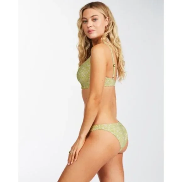 NWT Billabong Women's Little Whispers Tropic Low-Rise Bottoms, size: Large/12 - Picture 12 of 12